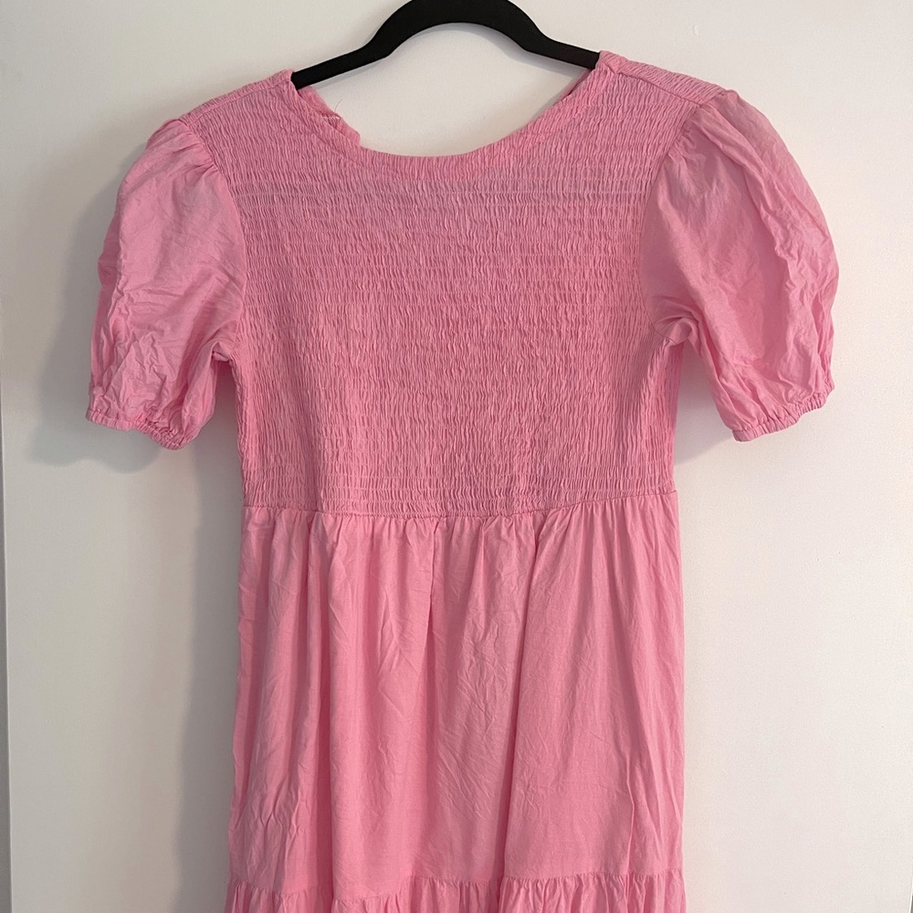 Petal and pup pink dress